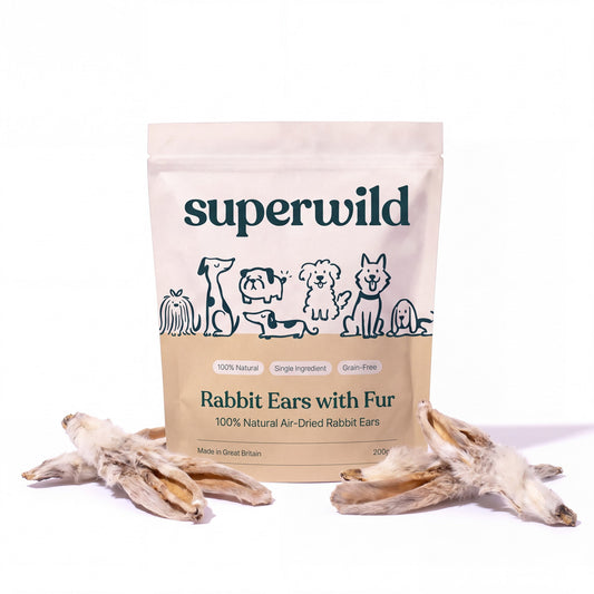 Rabbit Air-Dried Ears with Fur