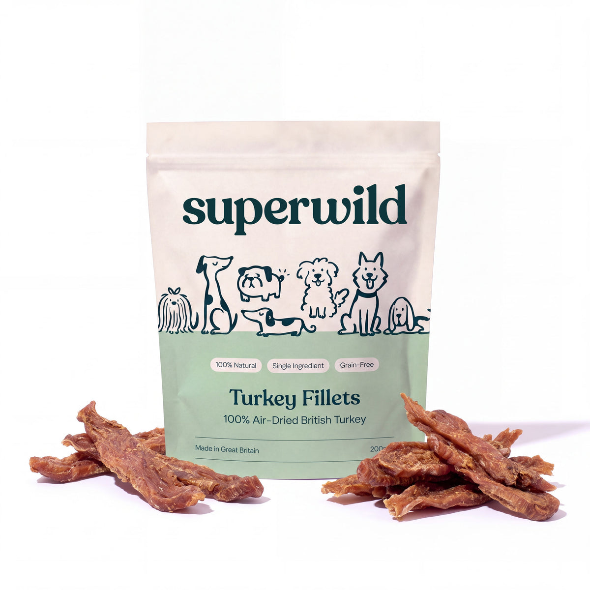 Turkey Air-Dried Fillets